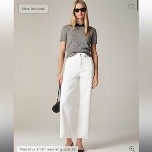 J.Crew Petite slim-wide jean